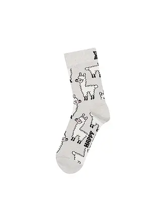 HAPPY SOCKS | Calcetines para niños LLAMA gris | 